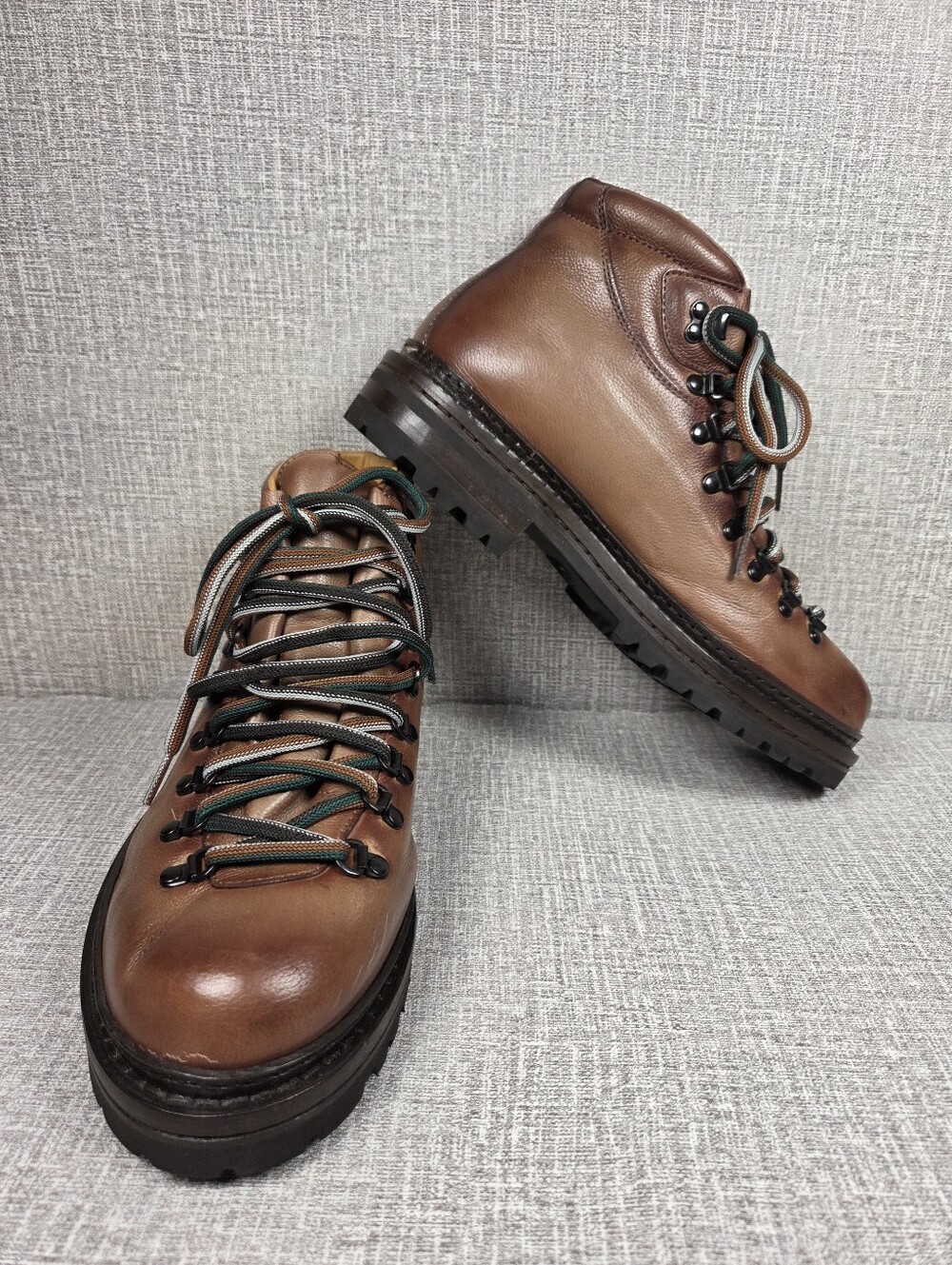 Magnanni RARE Montana III NEW Men's EU 42 US 9 Brown Leather Hiking Boots $575